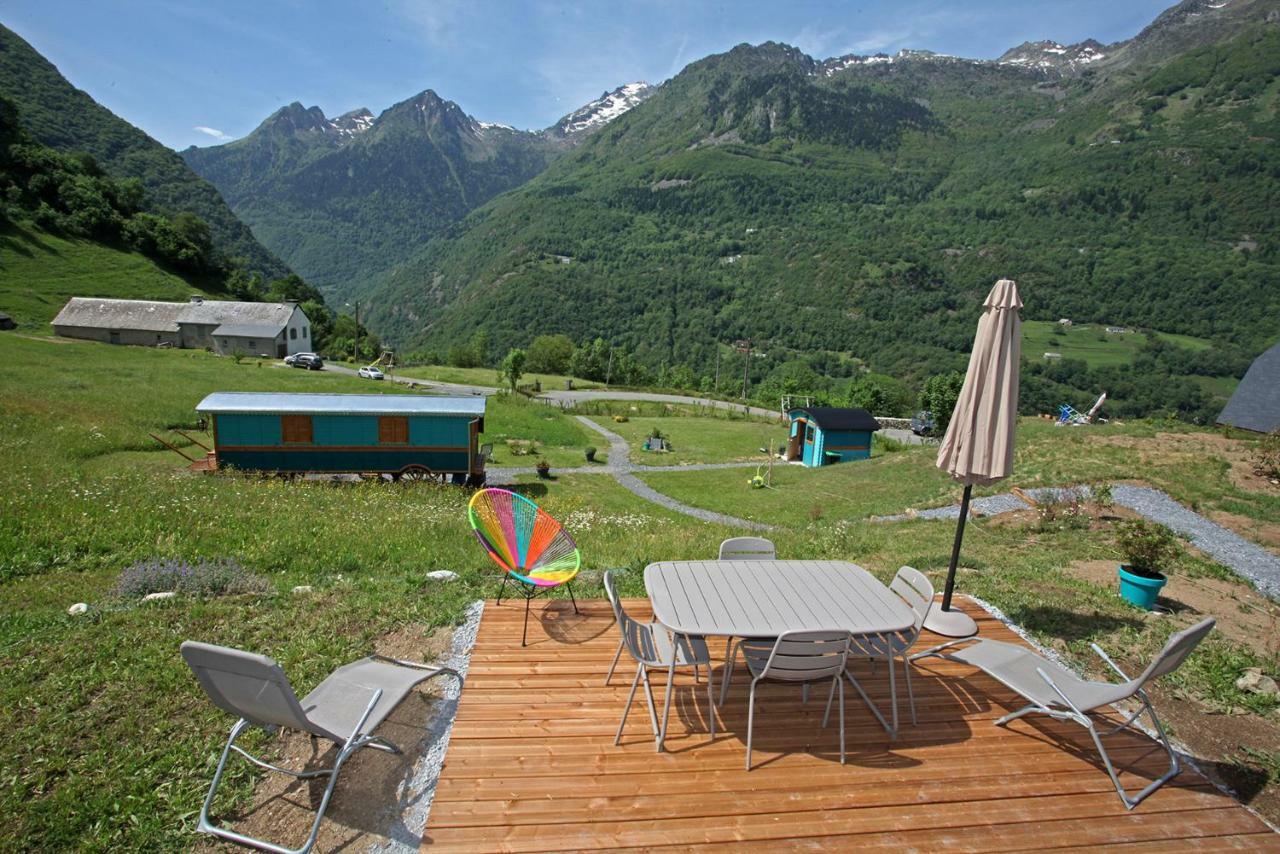 Roulottes Montagne Pyrenees Hotel Luz-Saint-Sauveur Exterior foto